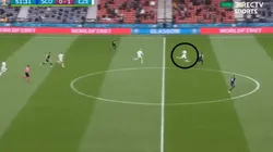 El golazo de Patrik Schick desde mitad de cancha.