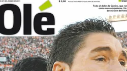 "River destrozado", la tapa de Olé del 27 de junio de 2011