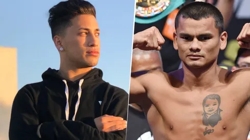 Yao Cabrera y Marcos "Chino" Maidana (Fotos: @yaoecabrera en Twitter y Getty Images)