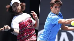 Marco Trungelliti y Sebastián Báez se medirán en el primer partido de la qualy de Roland Garros. (Foto: Getty).