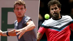 Renzo Olivo y Robin Haase, Roland Garros 2021 (Fotos: Getty Images)