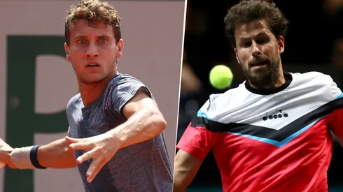 Renzo Olivo y Robin Haase, Roland Garros 2021 (Fotos: Getty Images)