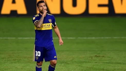 Foto de Carlos Tevez, jugador de Boca.