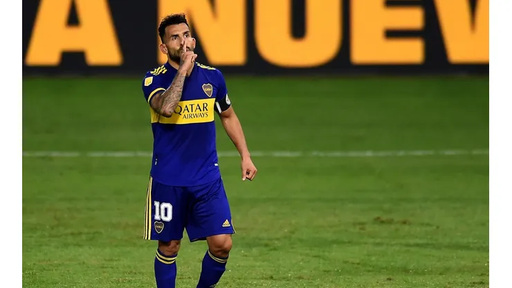 Foto de Carlos Tevez, jugador de Boca.