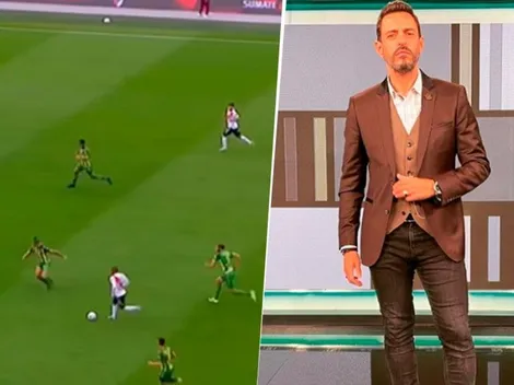 Giralt, mientras transmitía para TNT: "Ya lo disfrutamos por DirecTV"