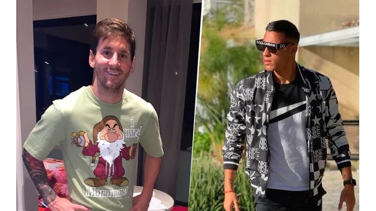 Tuit viral: comparan al 2 de la Reserva de River con Messi por una foto