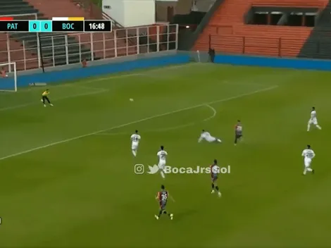 Aprendé Courtois: el atajadón de Javi García para salvar a Boca