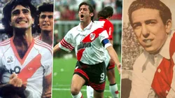 Alonso, Francescoli y Labruna, ídolos eternos de River.