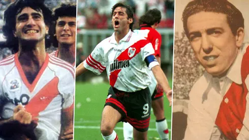Alonso, Francescoli y Labruna, ídolos eternos de River.