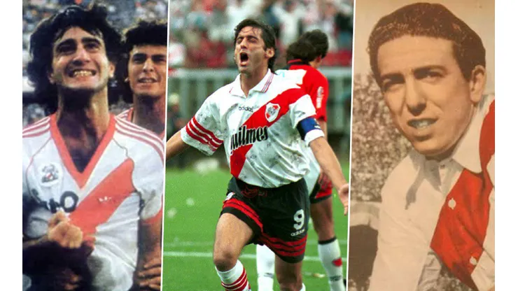 Alonso, Francescoli y Labruna, ídolos eternos de River.