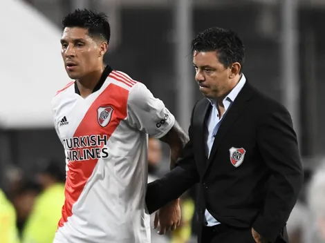 Se conoció la gravedad de la lesión de Enzo Pérez: ¿Llega al Superclásico con Boca?