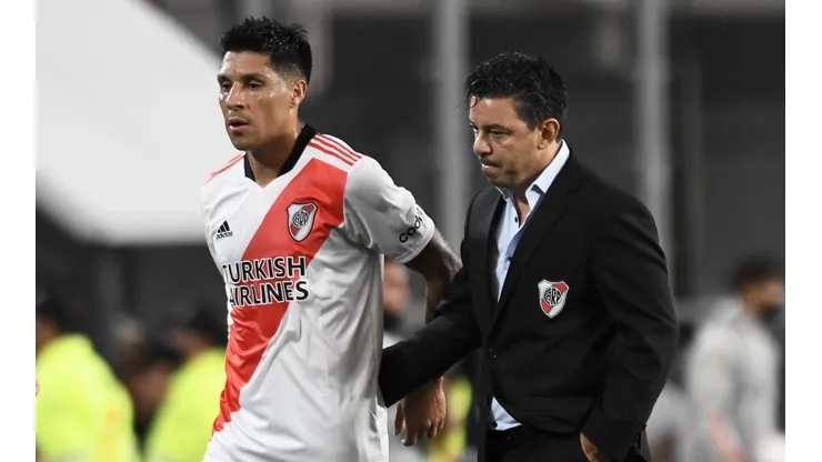 Se conoció la gravedad de la lesión de Enzo Pérez: ¿Llega al Superclásico con Boca?