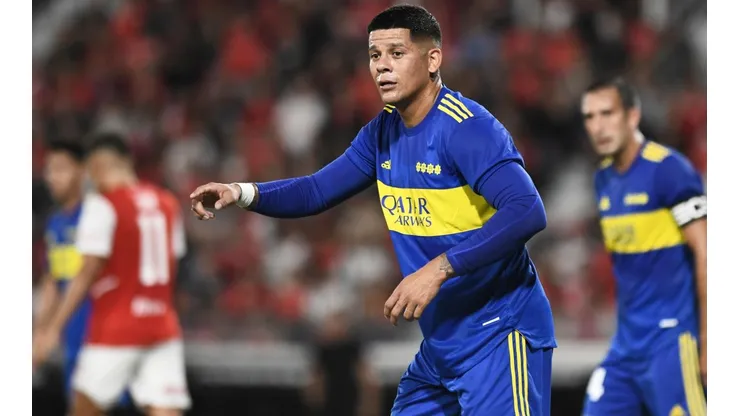 La primera historia de Marcos Rojo tras el incidente de Almendra en Boca que después borró