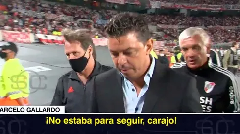 VIDEO | Nadie lo vio: la furia de Gallardo tras el gol de Copetti