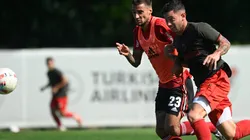 River goleó 6-2 a Defensores de Belgrano en un amistoso que cerró con broche de oro