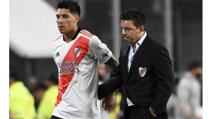 River sufre por Enzo Pérez: ¿Por qué salió del clásico?
