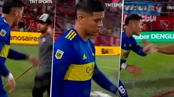 VIDEO | Nadie la vio: la insólita "bilardeada" de Marcos Rojo en pleno diluvio en Avellaneda