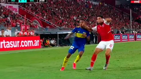 VIDEO | El gesto de Villa previo a la trompada de Insaurralde que nadie vio