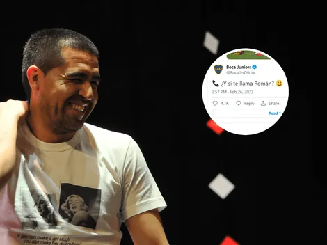La cuenta oficial de Boca y un "¿Y si te llama Román?" a una estrella mundial