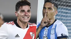 River vs. Racing por la Copa de la Liga (Fotos: Getty).