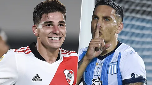 River vs. Racing por la Copa de la Liga (Fotos: Getty).