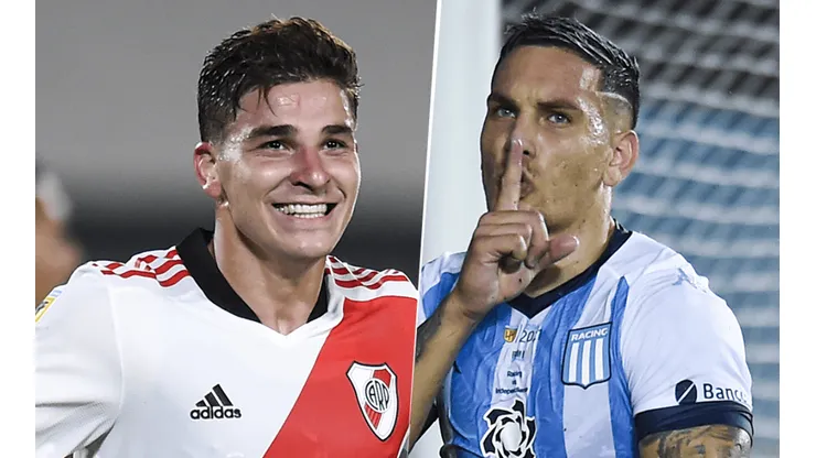 River vs. Racing por la Copa de la Liga (Fotos: Getty).