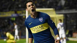 Cristian Pavón en su paso por Boca.