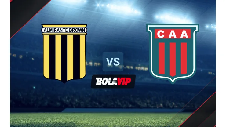 Almirante Brown vs. Agropecuario por la Primera Nacional 2022