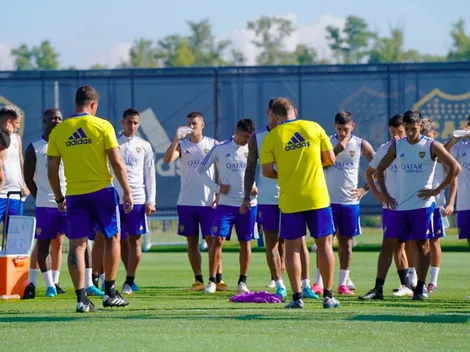 Baja sensible: la sorpresiva ausencia en el entrenamiento de Boca