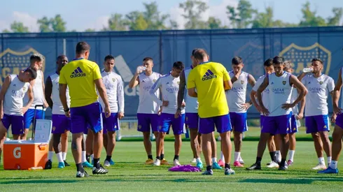 Baja sensible: la sorpresiva ausencia en el entrenamiento de Boca