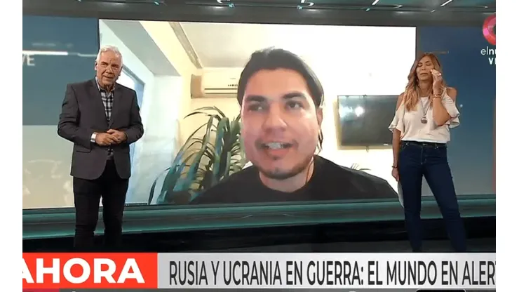 A un argentino que vive en Ucrania le preguntaron si le asustan los misiles: "Soy de Lanús"