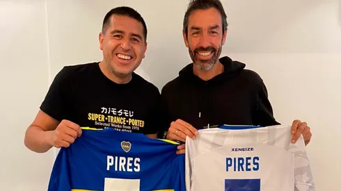Antes de irse del país, Pirès le preguntó a Román por una joya de Boca
