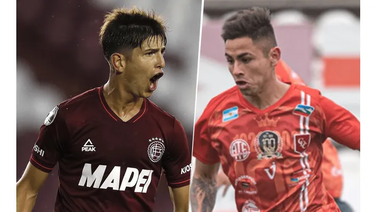 Lanús vs. Cambaceres por la Copa Argentina (Fotos: Getty y Twitter Cambaceres).