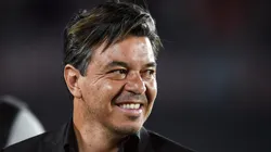 Sonríe Gallardo: el refuerzo de lujo que tuvo River en el amistoso ante Tigre.