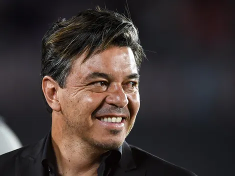 Sonríe Gallardo: el refuerzo de lujo que tuvo River en el amistoso ante Tigre