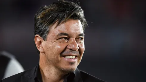 Sonríe Gallardo: el refuerzo de lujo que tuvo River en el amistoso ante Tigre.