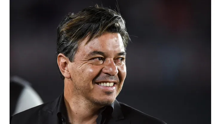 Sonríe Gallardo: el refuerzo de lujo que tuvo River en el amistoso ante Tigre.