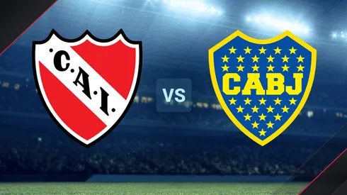 Independiente vs. Boca por la Copa de la Liga.