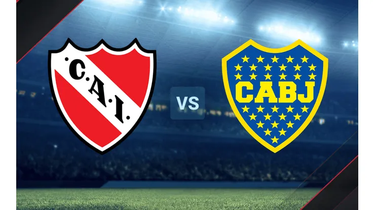 Independiente vs. Boca por la Copa de la Liga.