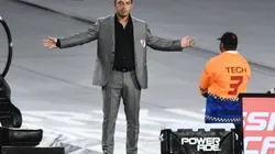 Germán Burgos soñaba con reemplazar a Gallardo, pero fue presentado como DT de Aris Salónica.