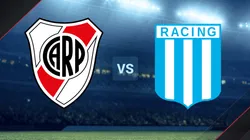 River vs. Racing por la Copa de la Liga.