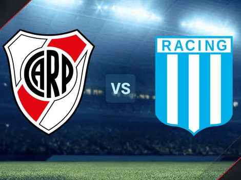 River vs. Racing por la Copa de la Liga: Día, hora y TV