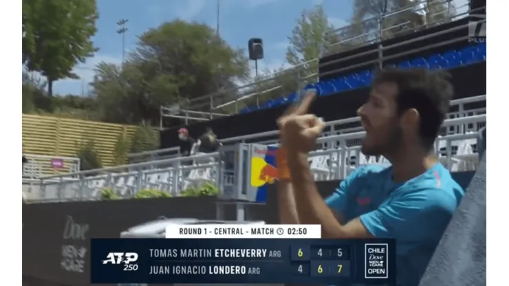 VIDEO | Londero le ganó a Etcheverry y metió gestito para sus técnicos