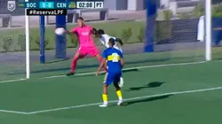 VIDEO | El pibe ilusiona: el atajadón de Brey en la Reserva de Boca