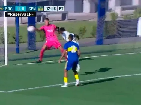 VIDEO | El pibe ilusiona: el atajadón de Brey en la Reserva de Boca