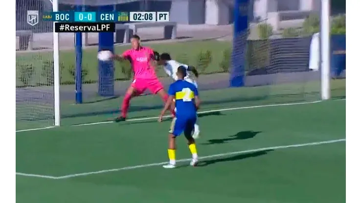 VIDEO | El pibe ilusiona: el atajadón de Brey en la Reserva de Boca