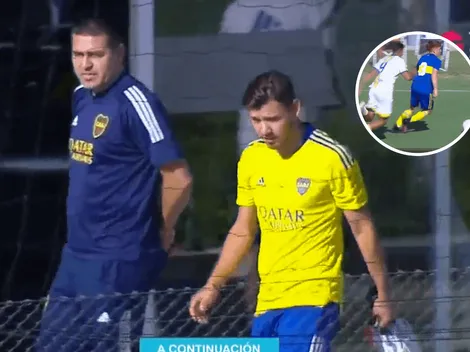 VIDEO | Con Román y Óscar mirando, el Colo Barco hizo un lujazo en la Reserva de Boca