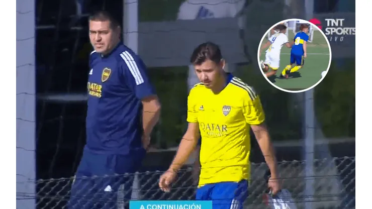 VIDEO | Con Román y Óscar mirando, el Colo Barco hizo una lujazo en la Reserva de Boca