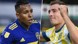 Boca vs. Central por la Copa de la Liga (Fotos: Getty).