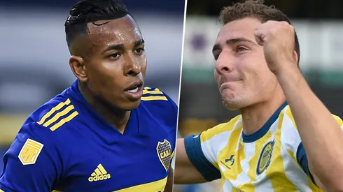 Boca vs. Central por la Copa de la Liga (Fotos: Getty).